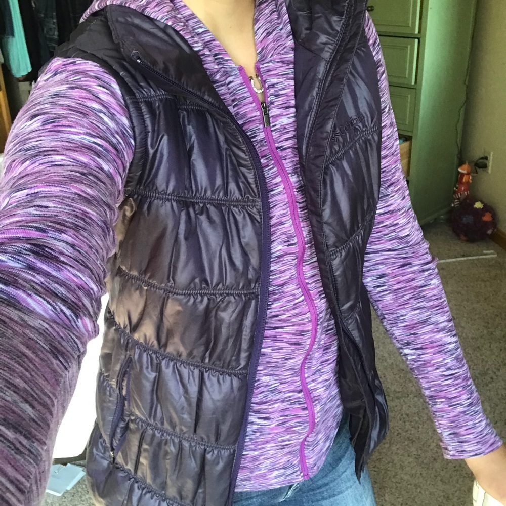 Purple Columbia Vest